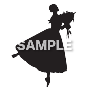 バレリーナシルエット4