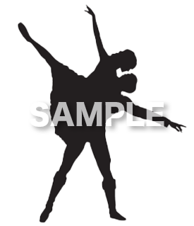 バレリーナシルエット6